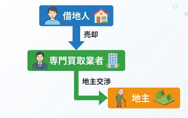 買取型売却の構造図