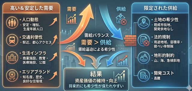 需要と供給の関係図