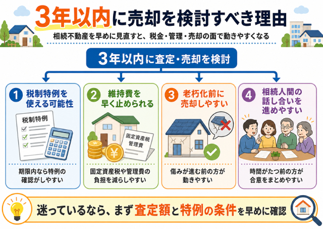 相続 不動産 売却 期限