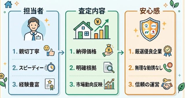 すまいステップが評価される理由整理図 
