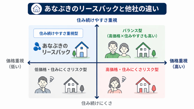 あなぶきのリースバック 口コミ