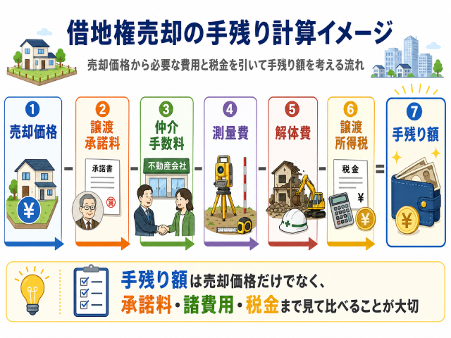 借地権 名義変更 売却