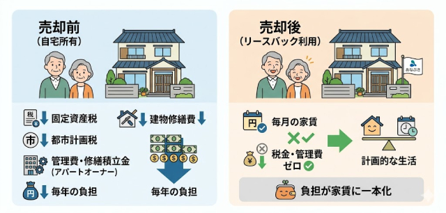 あなぶきのリースバック 口コミ