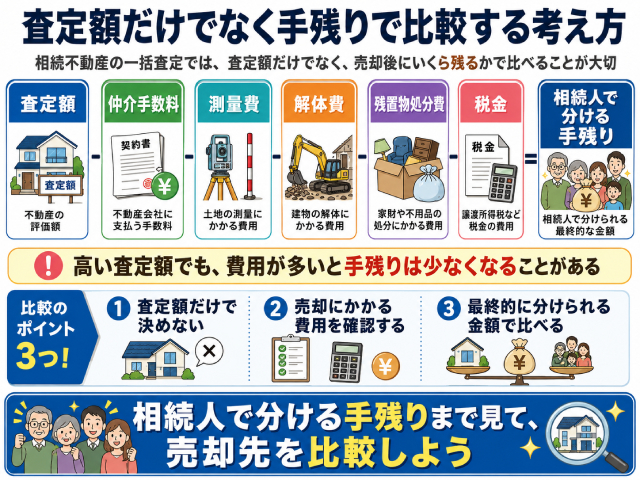 相続 不動産 一括査定
