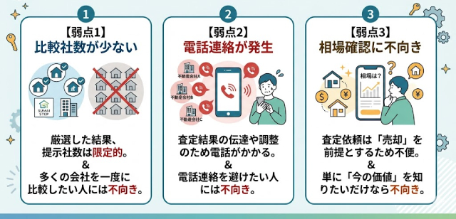 質重視型サービスの弱点