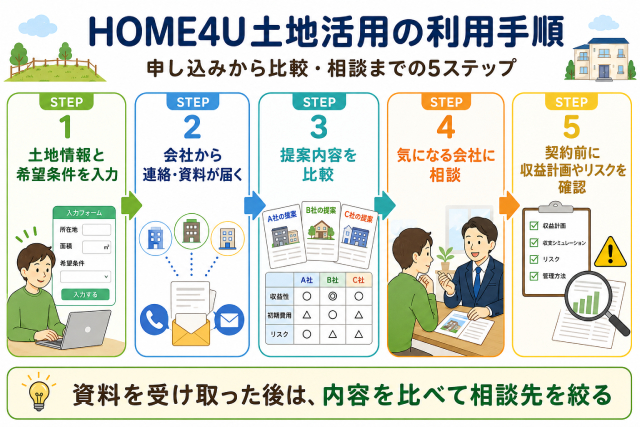 HOME4U土地活用 口コミ