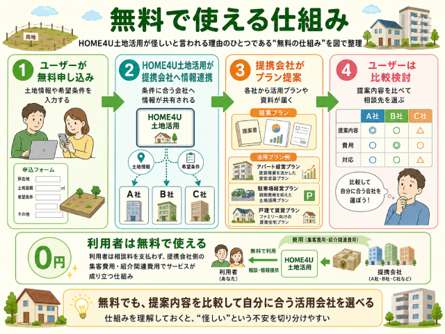 HOME4U土地活用 口コミ