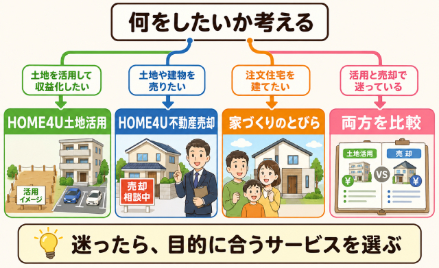 HOME4U土地活用 口コミ