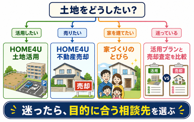 HOME4U土地活用 口コミ