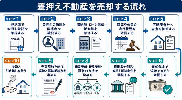 差押え 不動産 売却 流れ
