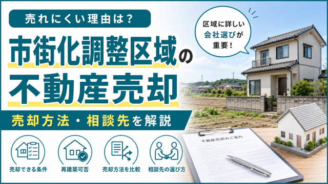 市街化調整区域 不動産 売却